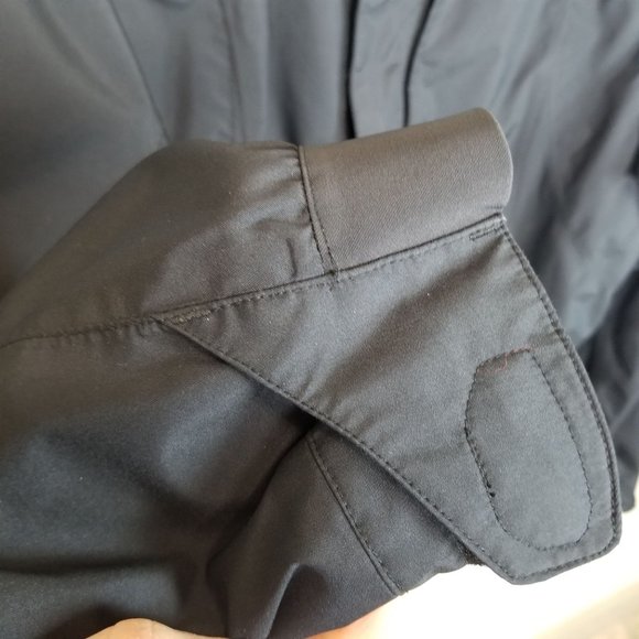 Dryjoys By FootJoy Mens Medium Black Jacket Long S - Picture 4 of 10